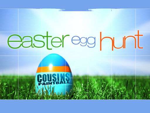 The Easter Egg Hunt at Cousins Paintball.