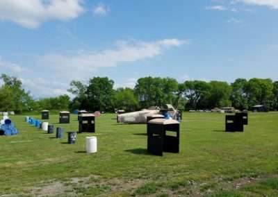 Helicopter at Cousins Paintball