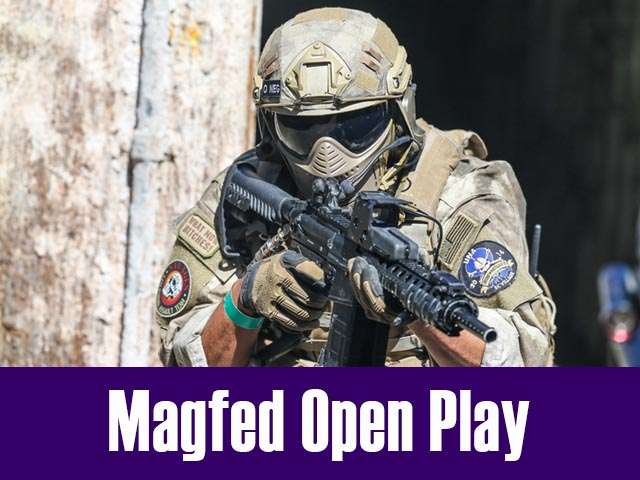 Magfed Open Play at Cousins Paintball.