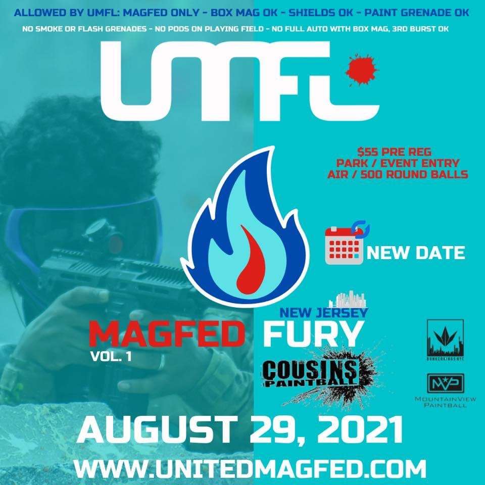 UMFL MagFed Fury Vol. 1 at Cousins Paintball.