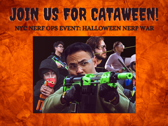 Cataween Halloween Nerf War 2023